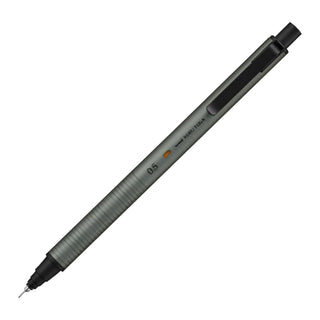 Kuru Toga Metal Mechanical Pencil 0.5mm in Phantom Gray color  on a white background - Shibuya Stationery Store