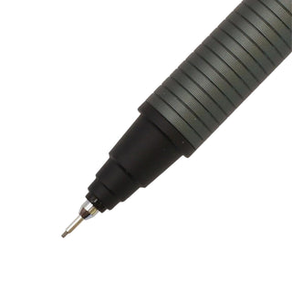 Kuru Toga Metal Mechanical Pencil 0.5mm in Phantom Gray color pen tip closeup - Shibuya Stationery Store