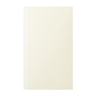 Front pages of the Midori MD Notebook B6 Slim shown before writing – Shibuya Stationery Store