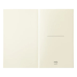 First page view of the Midori MD Notebook B6 Slim dot grid notebook – Shibuya Stationery Store