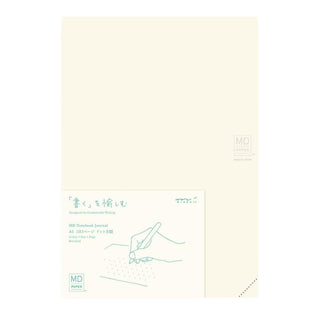 Midori MD Notebook Journal 1 Day 1 Page A5 Dot Grid front cover – Shibuya Stationery