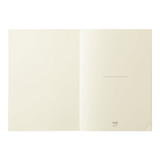 MD Notebook Journal 1 Day 1 Page first page opened flat – Shibuya Stationery