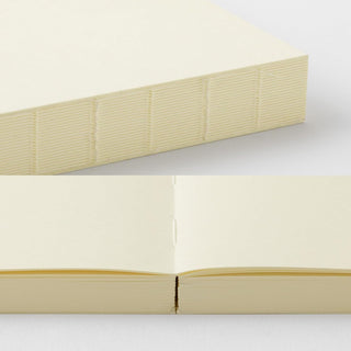 MD Notebook Journal 1 Day 1 Page binding detail with lay-flat design – Shibuya Stationery