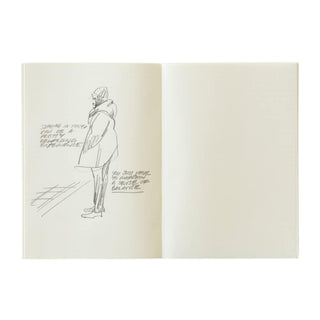 Midori MD Notebook Journal A5 Dot Grid drawing example – Shibuya Stationery