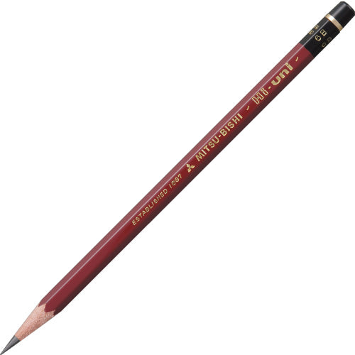 Mitsubishi Pencil Hi-uni Pencil - 6B - 12 pcs.