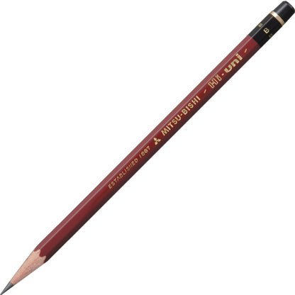 Mitsubishi Pencil Hi-uni Pencil - B - 12 pcs.