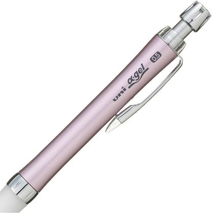 Mitsubishi Pencil Uni alpha-gel slim Mechanical Pencil - Noble Pink - 0.5mm - Soft Grip 2