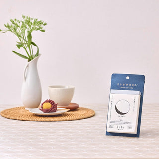 Moon Phase Daily Tear-Off Calendar 2026 desk display – Shibuya Stationery