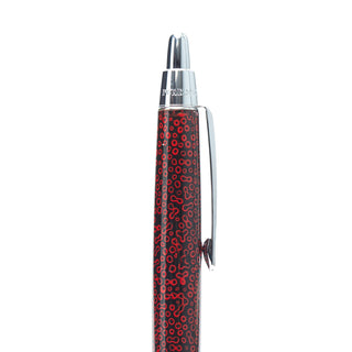 Nanako-nuri Ballpoint Pen – Nanako pattern detail shown - Shibuya Stationery