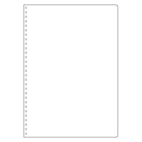 Nippon Note F.O.B COOP - Ring Notebook - 80 sheets - B5 Plain - White Page Plain