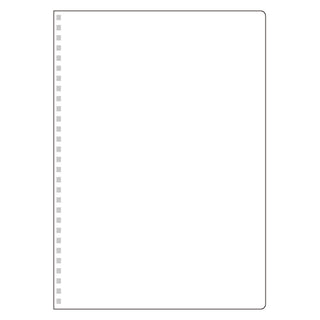 Nippon Note F.O.B COOP - Ring Notebook - 80 sheets - B5 Plain - White Page Plain