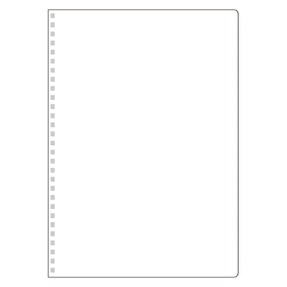 Nippon Note F.O.B COOP - Ring Notebook - 80 sheets - B5 Plain - White Page Plain