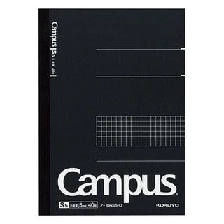 Otona Campus Note - A5 (Lined) - Black - 40 Sheets