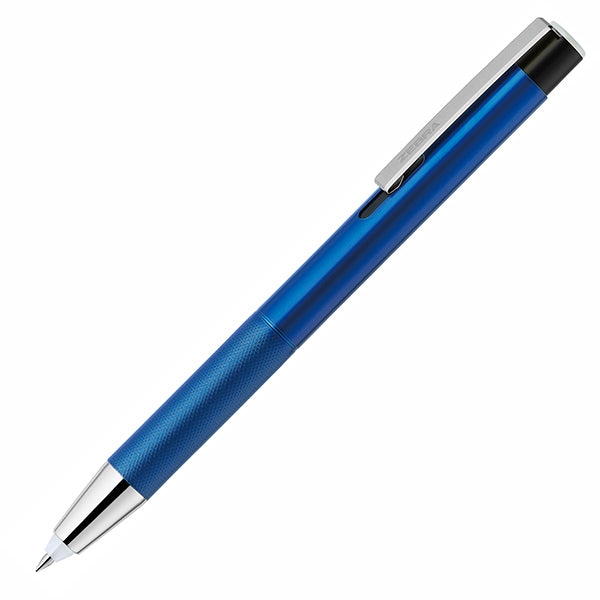 Zebra Lightwrite α Black Ink White LED Ballpoint Pen - Blue Shaft - 0.7mm