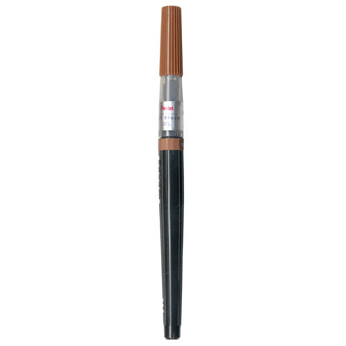 Pentel Art Brush - Brush Pen - Brown