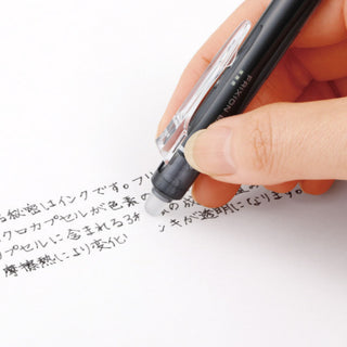 Pilot Frixion Ball Knock Erasable Gel Pen 0.5 Black erasing handwriting – Shibuya Stationery