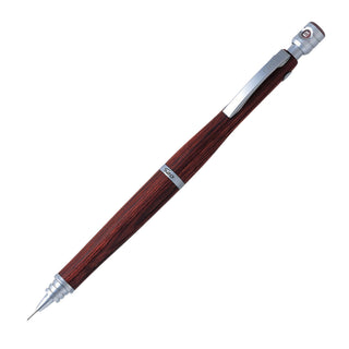 Pilot S20 mechanical pencil 0.5mm in deep red on a white background - Shibuya Stationery Store