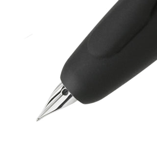 Pilot Vanishing Point Fountain Pen - Matte Black nib detail - Shibuya Stationery
