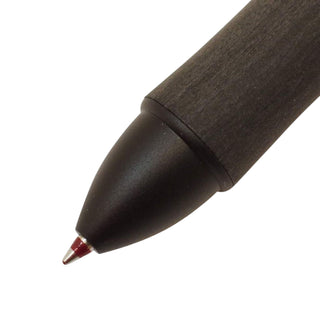 Pilot 4+1 Wood Multi Pen ballpoint tip close-up – Shibuya Stationery