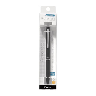 Pilot Acro 1000 Ballpoint Pen 0.5 Black in package – Shibuya Stationery