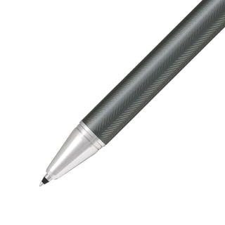 Pilot Evolt 2+1 Multi Pen Herringbone Grey pen tip close-up – Shibuya Stationery