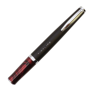 Pilot Timeline Eternal Ballpoint Pen Eternal Red retracted full-length view – Shibuya Stationery