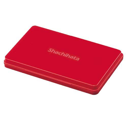 Shachihata Stamp Pad - Extra Large - Red