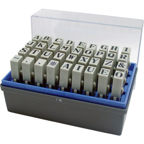 Shachihata Rubber Stamp Size 1 - Mincho typeface | Shibuya Stationery ...