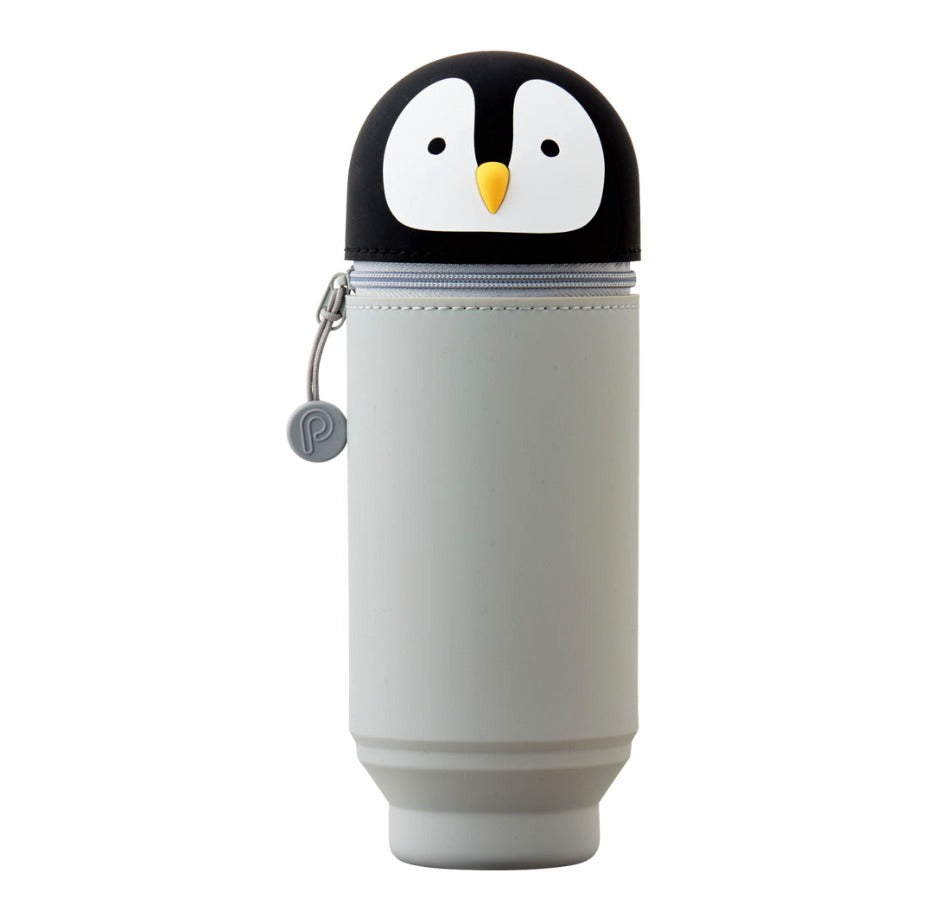 Lihit Lab Punilabo - Standing Pen Case - Penguin (Pen holder)