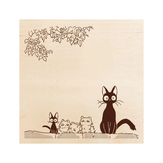 Studio Ghibli Kiki's Delivery Service Irodori Stamp - Jiji Babysitting - Shibuya Stationery