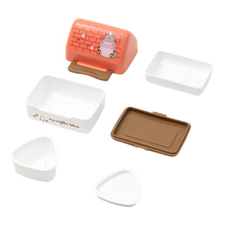  Studio Ghibli Totoro Rice Ball Lunch Box Happy Home components detail – Shibuya Stationery