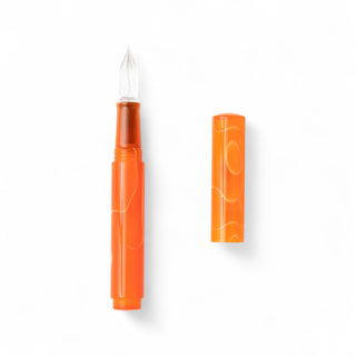Guitar Glass Pen Aurora - Cosmo Orange