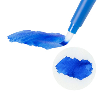 Tombow ABT Dual Brush Pen blending demonstration with watercolor effect – Shibuya Stationery