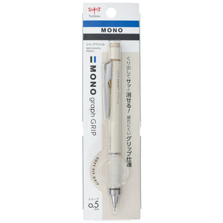 Tombow Mono Graph Shaker GRIP Mechanical Pencil - Greige Shaft - 0.5mm 2