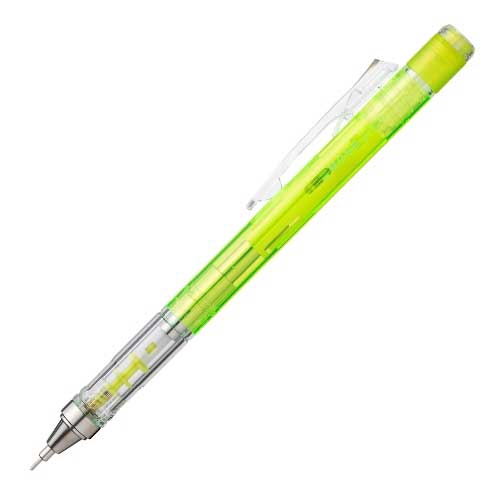 Tombow Mono Graph Shaker Mechanical Pencil - Clear Lime Shaft - 0.5mm