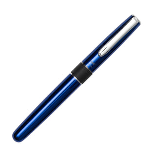 Tombow Zoom 505 Rollerball Pen 0.5mm Azure Blue full view – Shibuya Stationery
