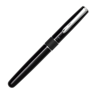 Tombow Zoom 505 Rollerball Pen 0.5mm Black full view – Shibuya Stationery