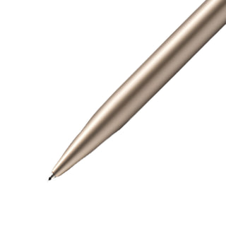 Zoom L105 Ballpoint Pen 0.5mm Champagne Gold pen tip close-up – Shibuya Stationery