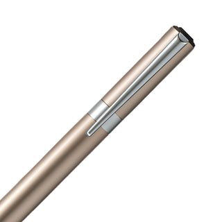 Zoom L105 Ballpoint Pen 0.5mm Champagne Gold rear detail close-up – Shibuya Stationery