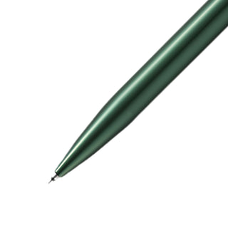 Zoom L105 Ballpoint Pen 0.5mm Green pen tip close-up – Shibuya Stationery