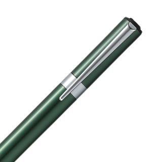 Zoom L105 Ballpoint Pen 0.5mm Green rear detail close-up – Shibuya Stationery
