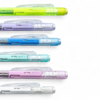 Tombow Monograph Clear Mechanical Pencils All Color Set
