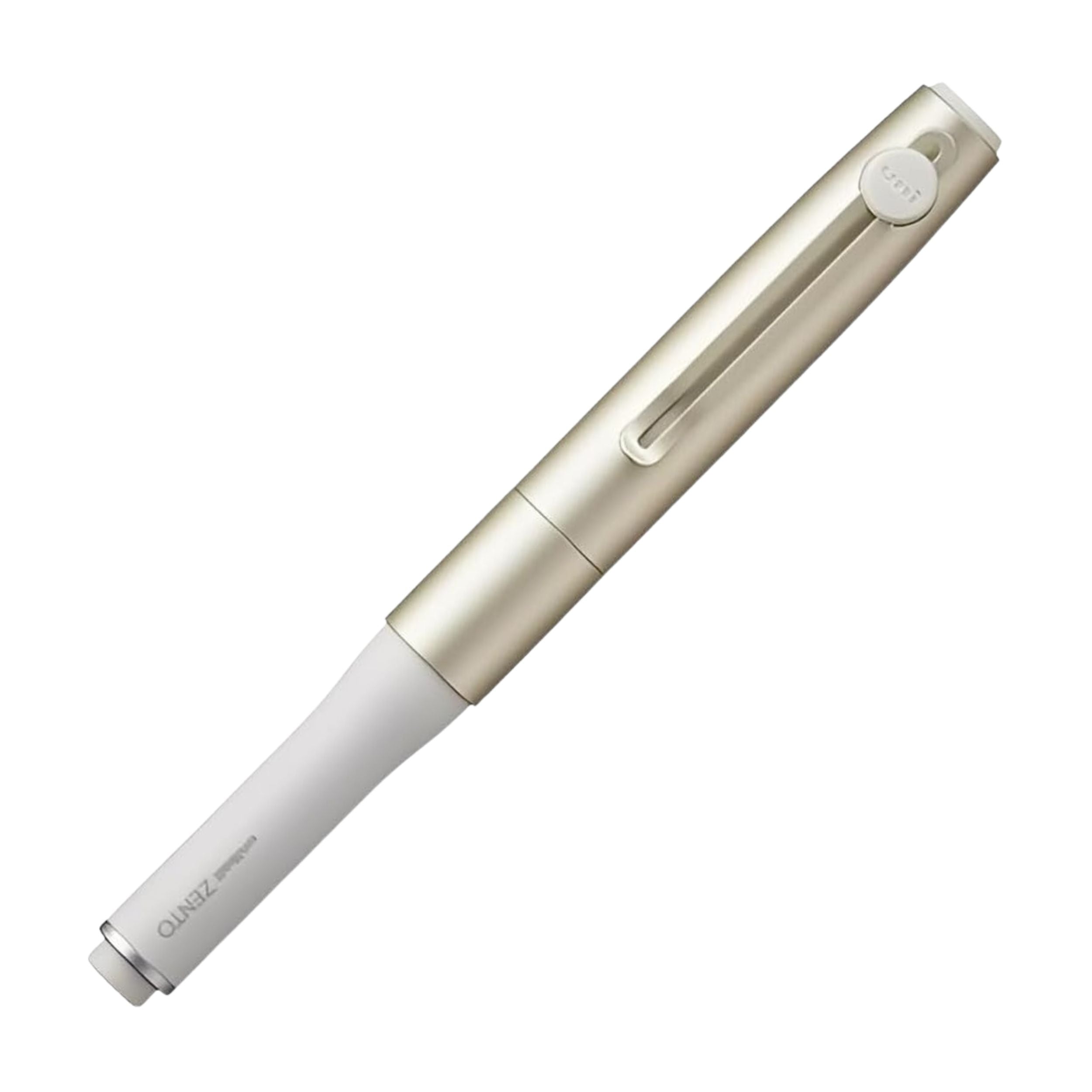 uni ZENTO Signature model ホワイトボールペン Uni-ball ZENTO Signature Model Gel Ballpoint Pen 0.7mm - Champagne