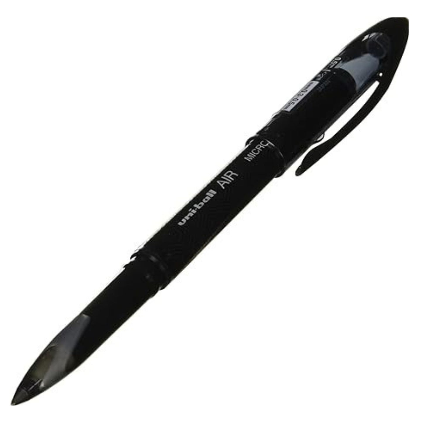 Mitsubishi Pencil Uniball Air Rollerball Black Ink Ballpoint Pen - Black Shaft - 0.5mm