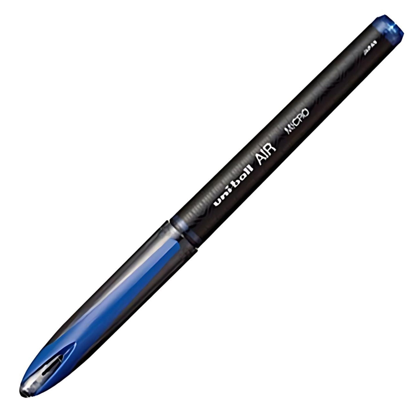 Mitsubishi Pencil Uniball Air Rollerball Blue Ink Ballpoint Pen - Black Shaft - 0.5mm