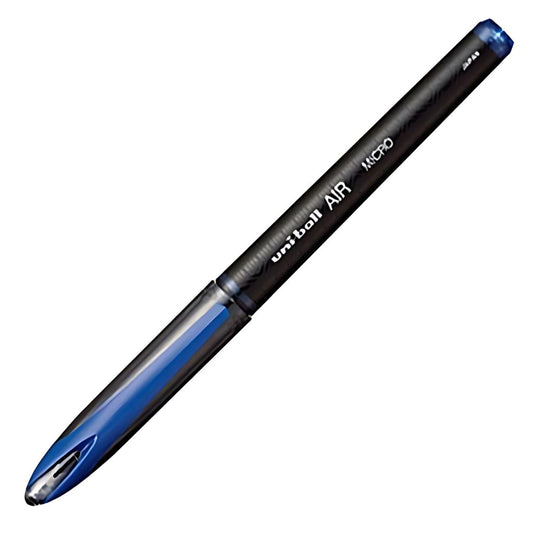 Uniball Air Rollerball Blue Ink Ballpoint Pen - Black - 0.5mm