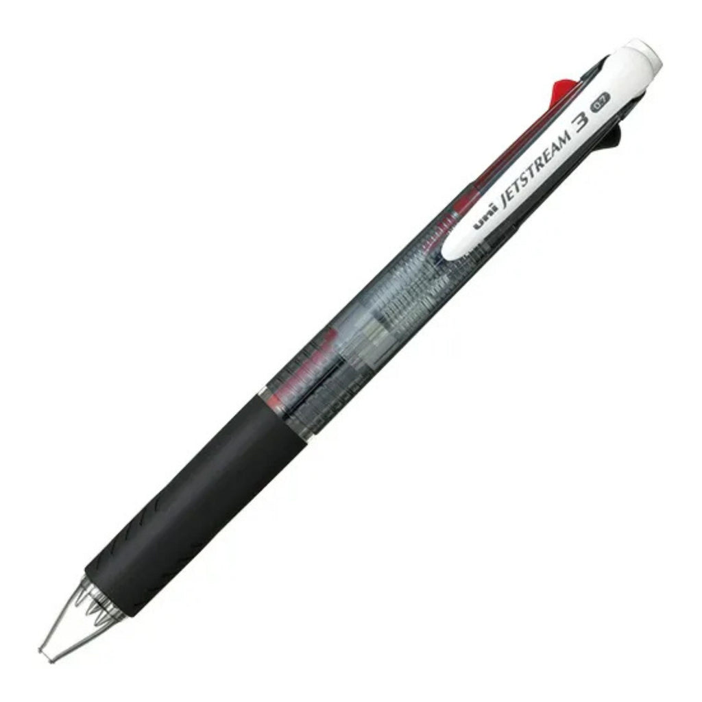 Uni Jetstream 3 Three Ink Multi Color Pen - Clear Black - 0.7mm ...