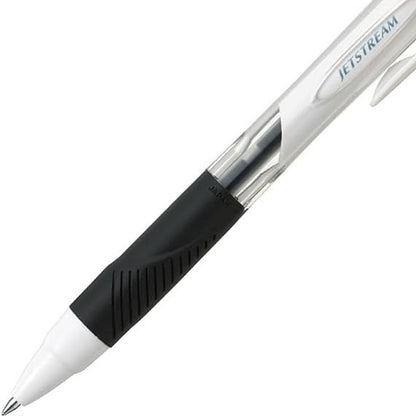 Mitsubishi Pencil Uni Jetstream Blue Ink Ballpoint Pen - White Shaft - 0.5mm