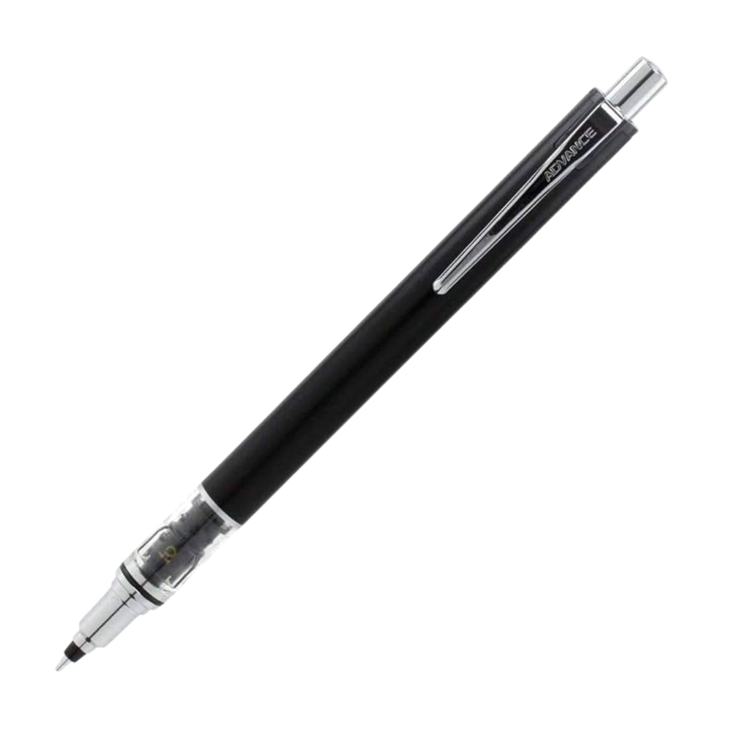 Uni alpha-gel Shaker Mechanical Pencil - Chrome Black - 0.5 mm