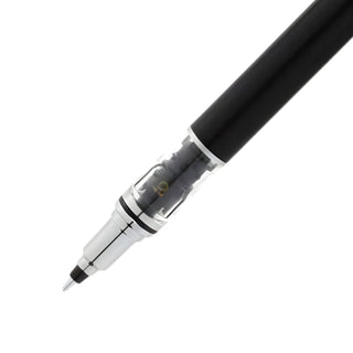 Uni Kuru Toga Advance Mechanical Pencil 0.5 Black close-up of tip and rotating mechanism – Shibuya Stationery